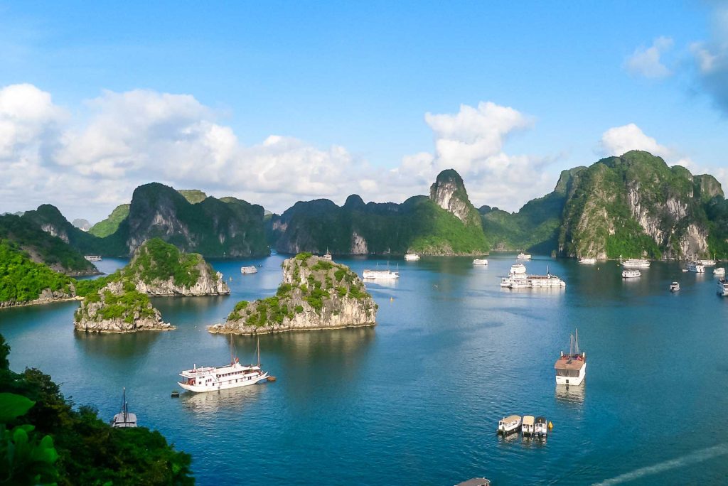Ha Long Bay in Vietnam